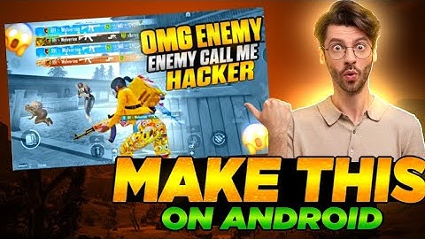 MAKE THIS PUBG THUMBNAIL ON ANDROID