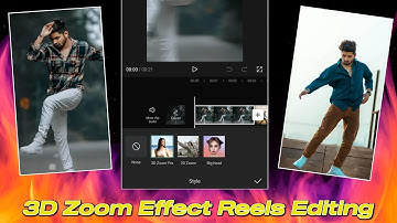 3D zoom reels editing | Capcut & VN editor app | 3D Zoom pro effect in Capcut | Photo to Video |