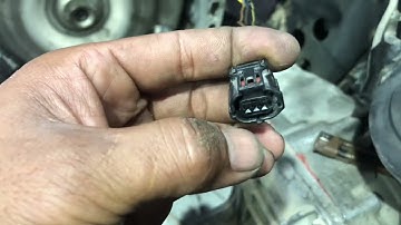 How to fix broken crankshaft position sensor connector