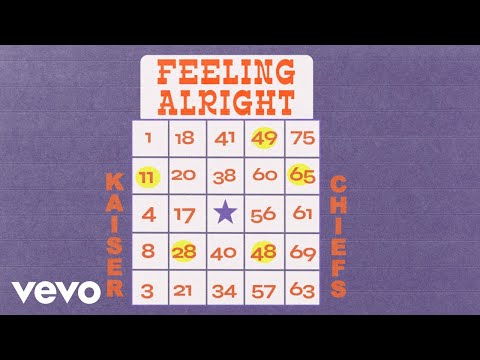 Kaiser Chiefs - Feeling Alright (Visualiser)