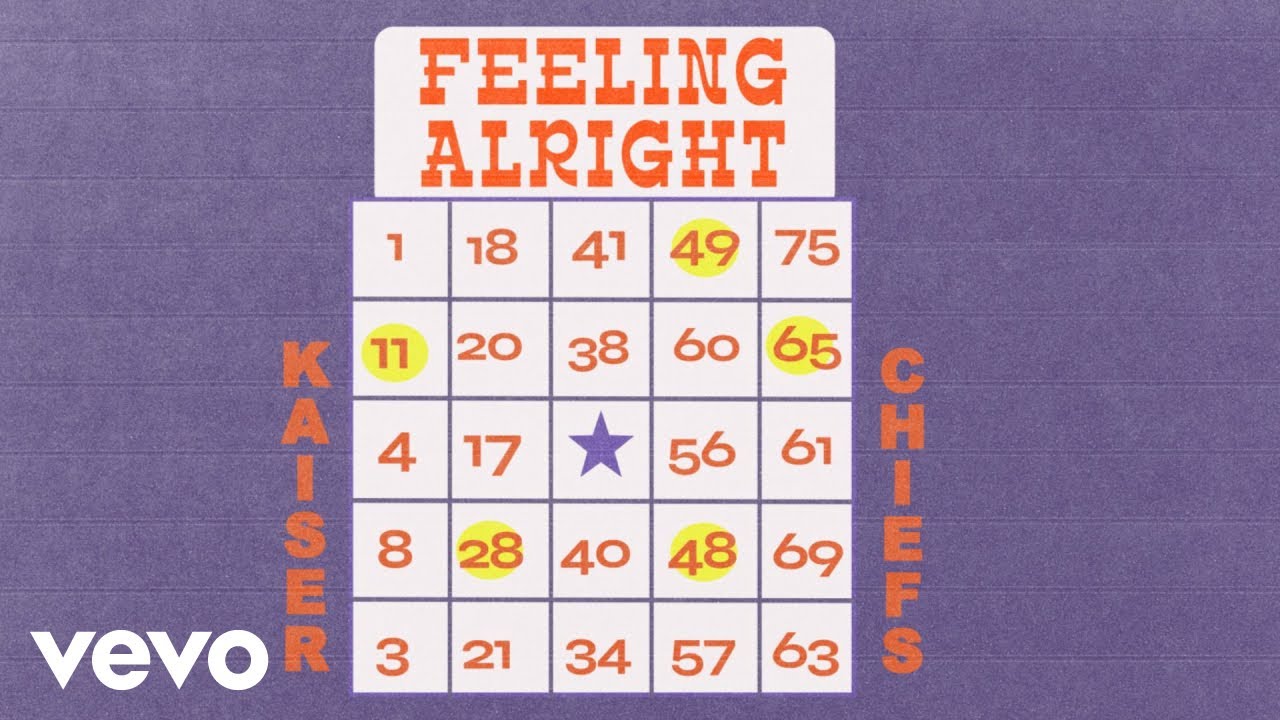 Kaiser Chiefs - Feeling Alright (Visualiser)