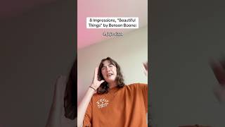 8 Impressions Sing “Beautiful Things” by Benson Boone: 🔥