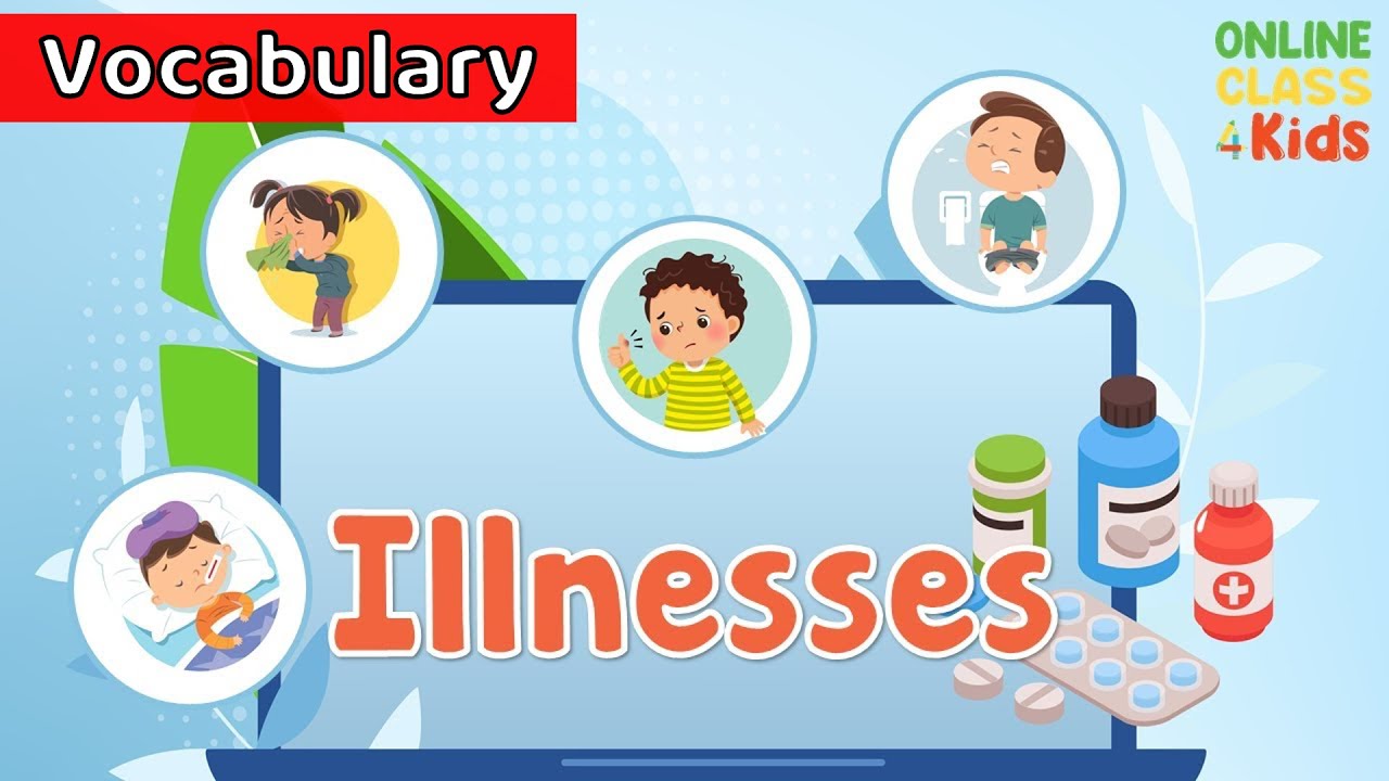 Download Illnesses - Symptoms - Health Problems | Educational Videos For Kids | Learn English For Kids