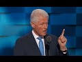 Bill Clinton FULL Speech at Democratic Convention