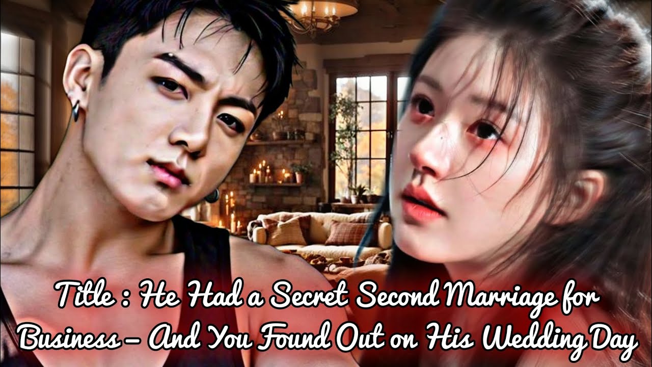 JK FF || HE HAD A SECRET SECOND MARRIAGE AND YOU FOUND OUT ON HIS WEDDING DAY 