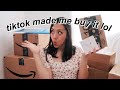 HUGE AMAZON UNBOXING HAUL! TIKTOK MADE ME BUY IT