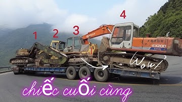Nín thở xem tài xế xe đầu kéo vất vả ôm cua vượt đèo hải vân | xe cơ giới