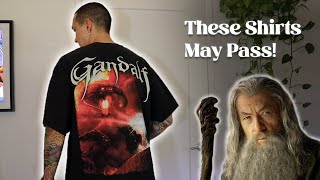 Best Lord of the Rings Vintage Shirts from Culture Kings! Gandalf &amp; Nazgul American Thrift review.