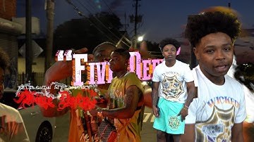 Anti Da Menace & 952 Lil Quinn - "Five Deep" (Shot By @blackclxuds)