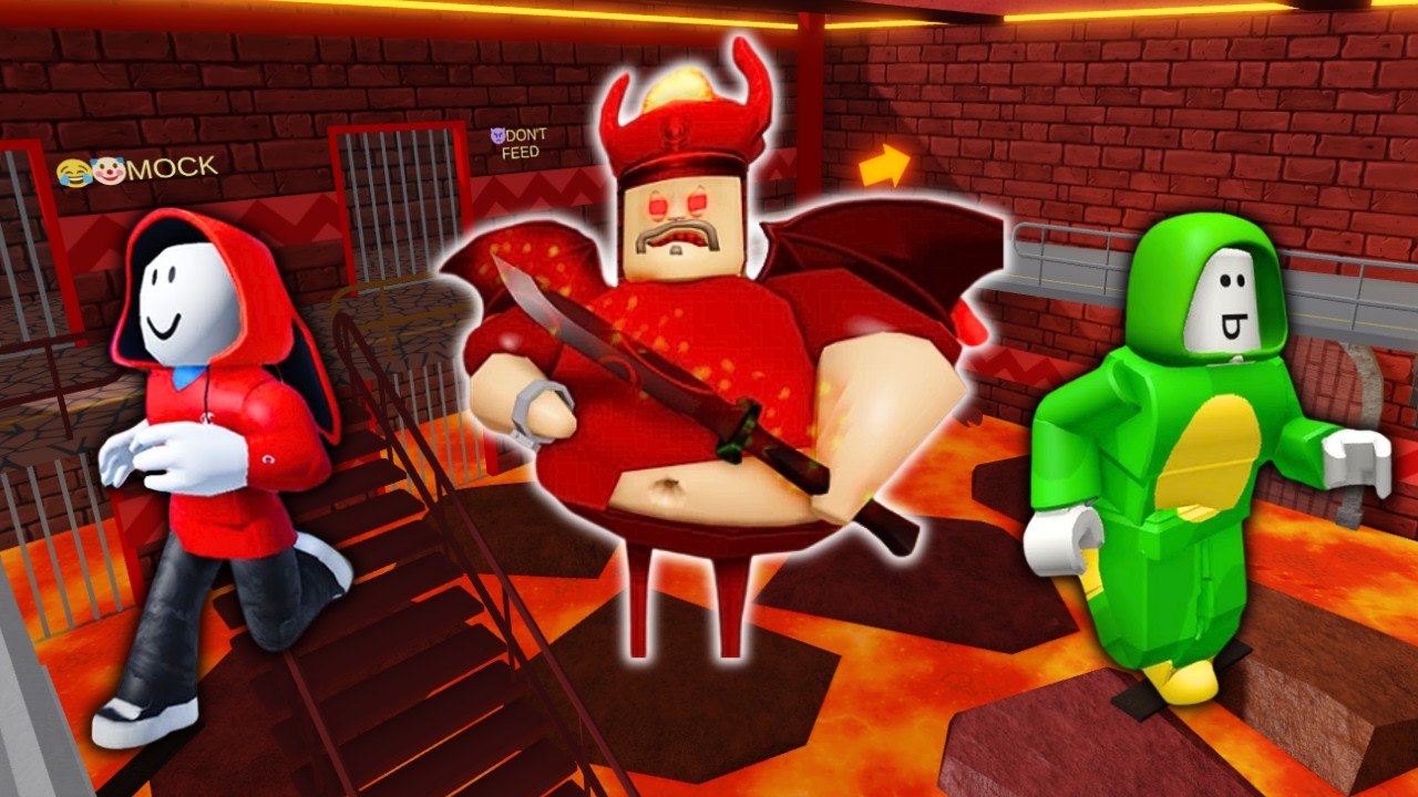 BARRY'S LAVA PRISON ESCAPE! | Maizen Roblox