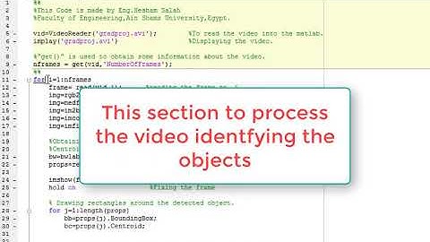 Image Processing | Object Tracking in a video using MATLAB