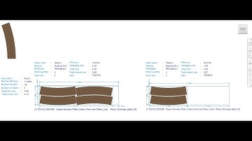 Nesting for Annular plates by Autodesk nesting tool