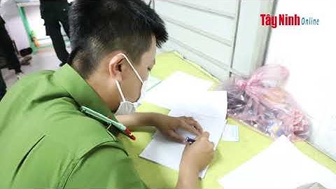 Triệt xoá tụ điểm đánh bạc lớn trong khuôn viên một doanh nghiệp