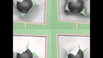 Adaptive fracture simulation of multi-layered thin plates