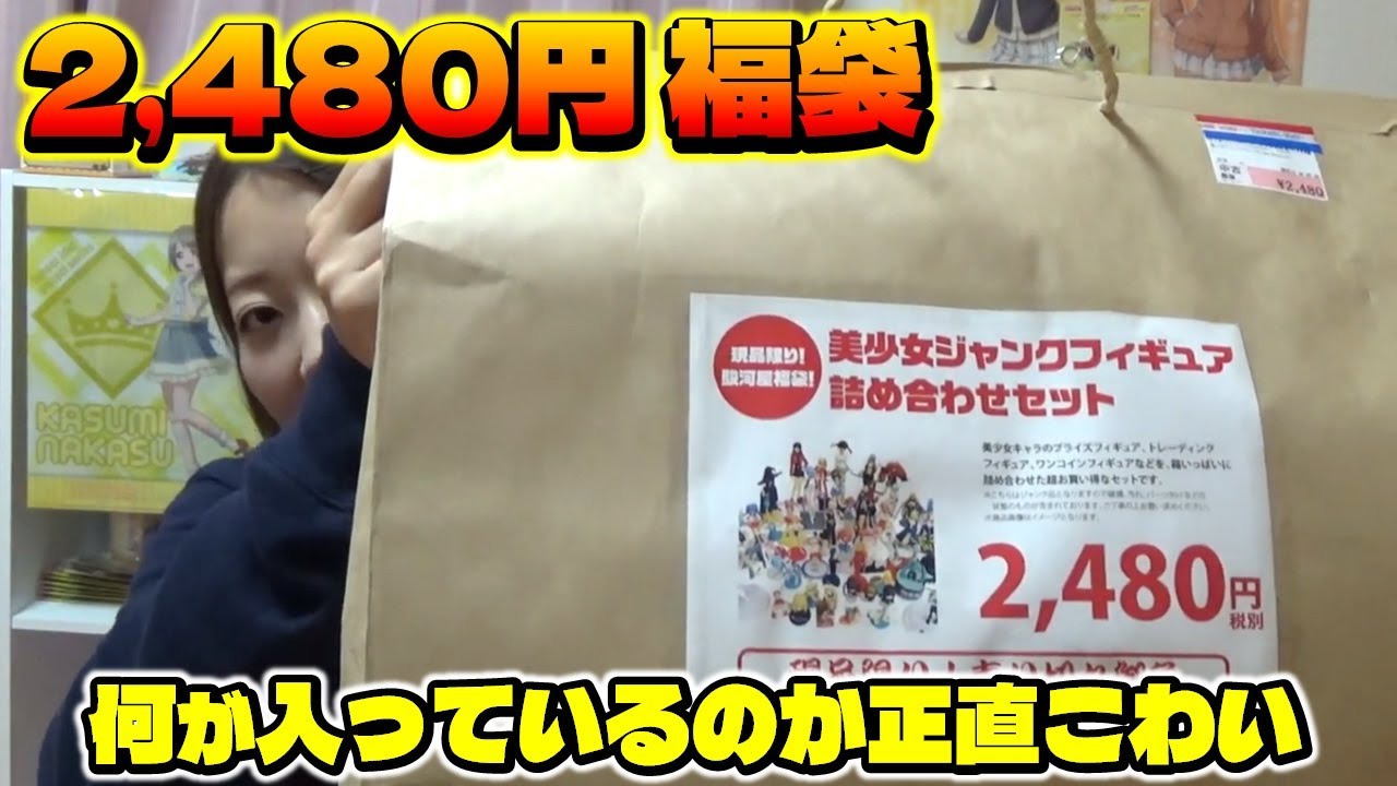 美少女ジャンクフィギュア福袋を開封！ 駿河屋で買ったら衝撃的な中身