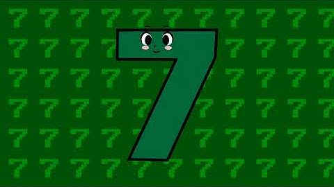 The Number 7 from 36 Days of Type