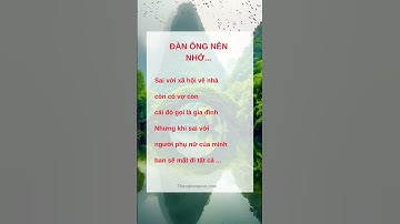 Đàn ông nên nhớ  #hanitran #thanhhangaut #tuduy #docsach