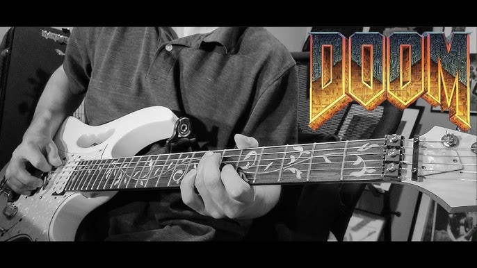 Doom E1m1 - Hangar Tab Track 1 - Distortion Guitar Track difficulty  (Rhythm) coo I'm bored at work so it's learning time - I'm bored at work so  it's learning time - iFunny