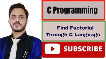C Program To Find Factorial of a Number using For Loop #c programming