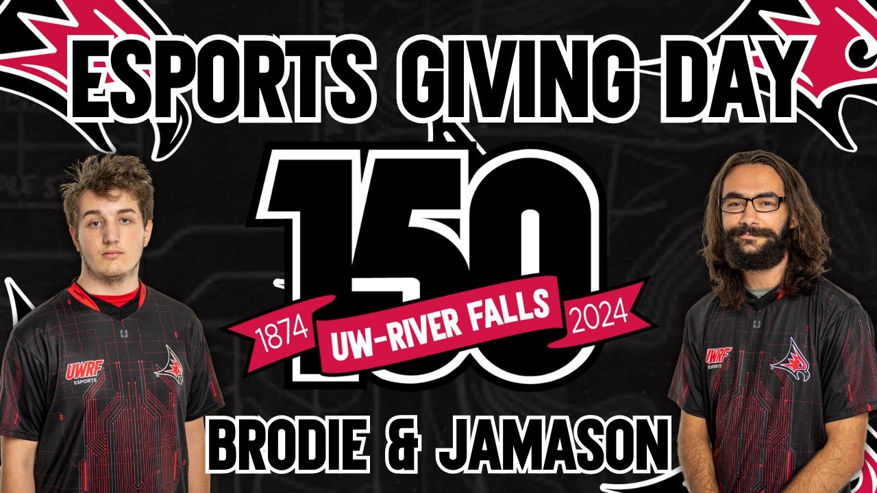 UWRF Esports Giving Day 2024 - Brodie K. & Jamason J. - YouTube