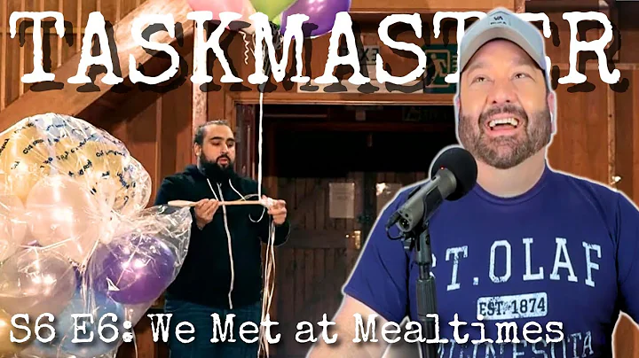 THAT KISS!!! American Reacts to TASKMASTER 6x6: We Met at Mealtimes