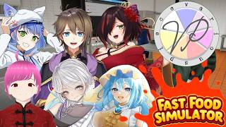 【 Fast Food Simulator /コラボ配信】バイトが増えたぞ！　品数も増えてますます忙しくなった！【Vtuber】