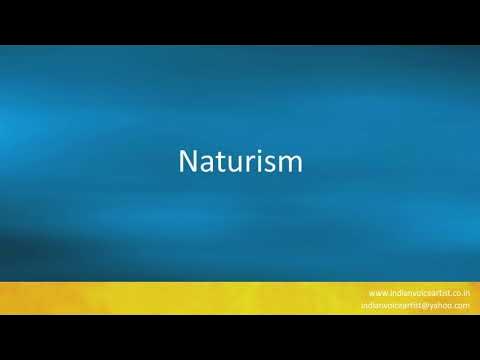 How to pronounce the word(s) "Naturism".