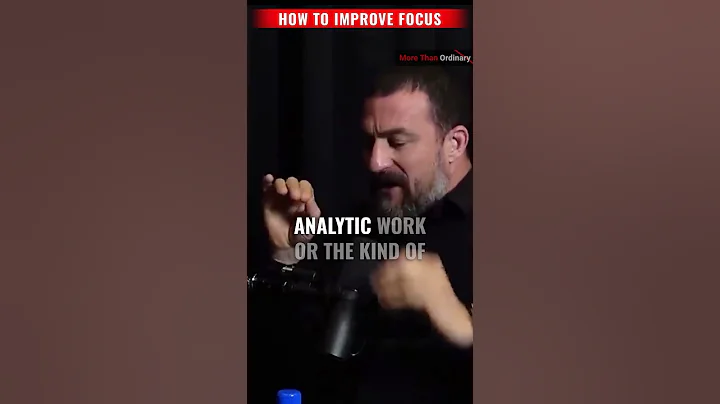 Neuroscientist: How to improve focus? - Andrew Huberman  #shorts #andrewhuberman #neuroscience