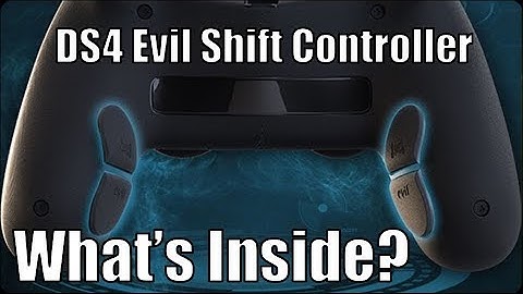 Evil Shift DS4 Controller - Whats Inside