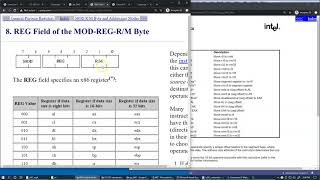 7.5 Lab M07, byte code format of MOV instruction