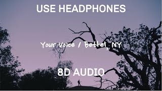 Jaden - Your Voice/ Bethel, NY (8D AUDIO) 🎧