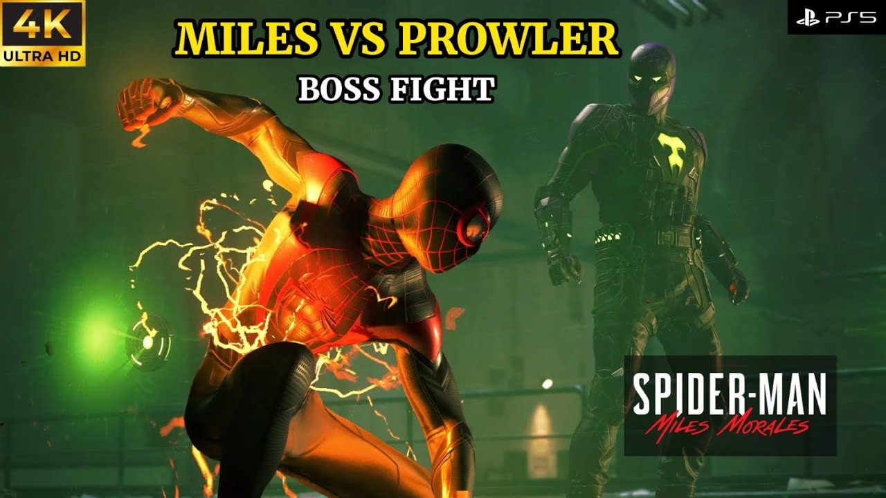 🕷️ Marvel’s Spider-Man: Miles Morales (PS5) – Геймплей, часть 18 | The Prowler [4K 60FPS]