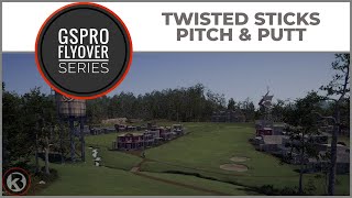 GSPro Course Flyover - Twisted Sticks Pitch & Putt - Designed by Strong Design Studio