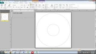 Cara membuat label cd dvd di Microsoft Publisher 2010