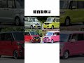 軽自動車の規制と性能に関する面白い雑学 #shorts