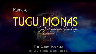 TUGU MONAS Tone cewek | Karaoke Pop Karo