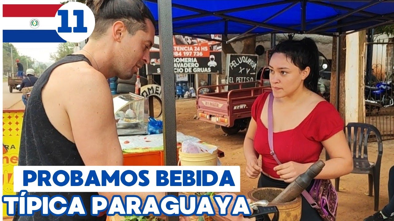Mujer Paraguaya nos enseña a preparar una BEBIDA TÍPICA 👉🏼 la probamos y así nos fue 😱
