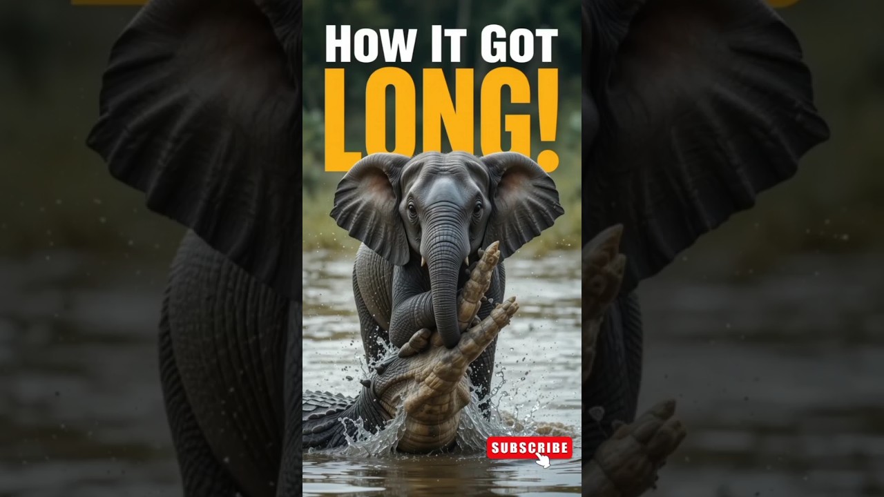 Why the Elephant Has a Long Trunk.A tale of Curiosity and Consequence 🐘👃