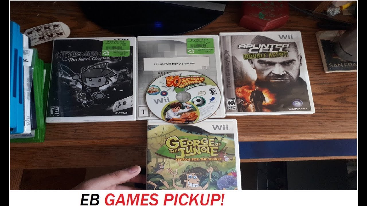 guitar hero wii eb games