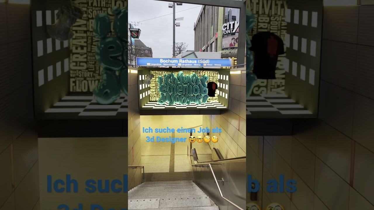 Ich suche einen Job als 3d Designer 🙃🙂  