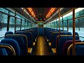 BUS POV NIGHT DRIVE UKRAINE / ELECTRON BUS