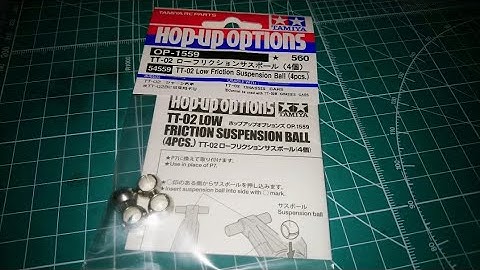 Fitting Low Friction suspension Balls TT-02 Chassis