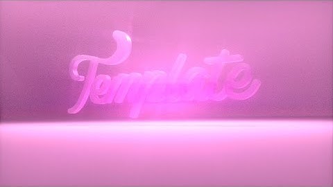 [0.2K] EPIC FREE CHILL INTRO TEMPLATE 2015! BLENDER ONLY! #10