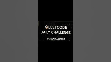 leetcode dcc easy 🎯 #Java # coding #coding #studyplacement #leetcode #dsa