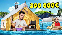 ON FAIT DU CAMPING EN MER AVEC 200000€ DE BUDGET