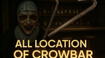 All location of Crowbar. #evilnun #trending #trendingshorts #gameplay.