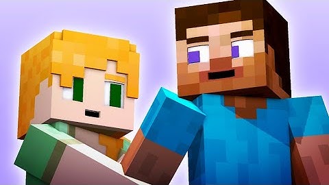 Steve And Alex Best Sweet Animations | Babu Bros | Prisma 3D Minecraft Animation