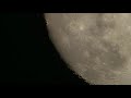 Moon Craters!  Digiscoping with Celestron C70 Mini Mak