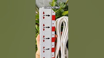 Ổ cắm điện quang có 5 lỗ 3 chấu và có công tắc riêng, 2 mét 170k, 5 mét 200k ☎️0389007867