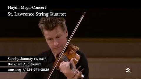 St. Lawrence String Quartet | Jan 14 | UMS presents